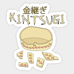 Kintsugi Kintsukuroi Sticker